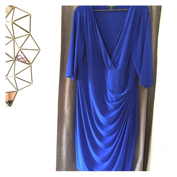 Royal Blue Ralph Lauren Cocktail Dress