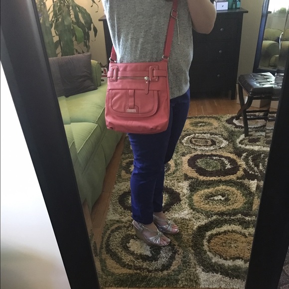 Coral genuine leather purse - Picture 4 of 4