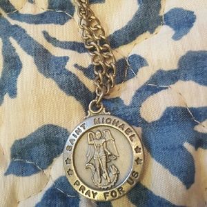 Saint Michael necklace