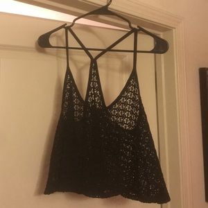 Victoria's Secret PINK mesh Beach tank