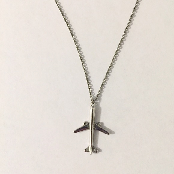 Airplane necklace