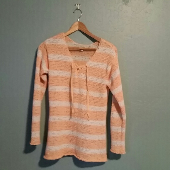 Ribbon Woven Sweater