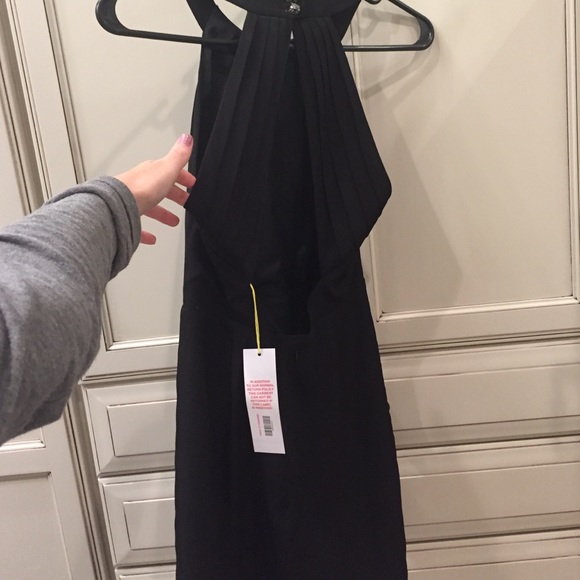 Bcbg halter dress open back