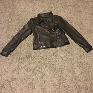 Leather jacket