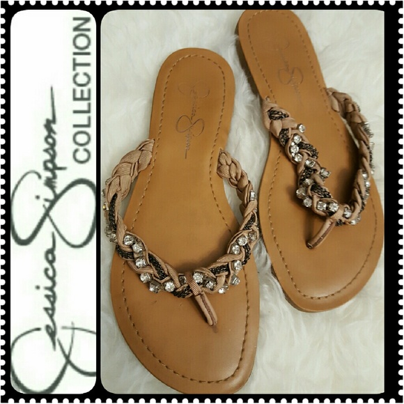 Jessica Simpson Shoes - Jessica Simpson Slip On Sandals