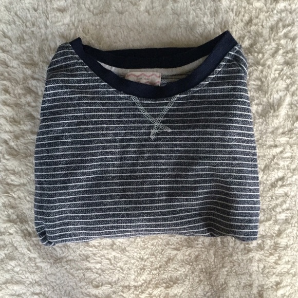 Striped Navy Sweater