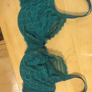 Turquoise Chantelle Bra