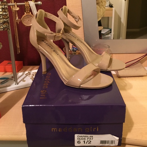 Nude Madden Girl Heels