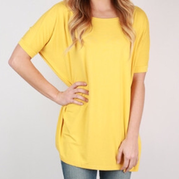 Mustard Yellow PIKO Tunic