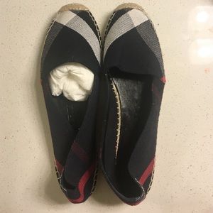 Burberry Navy Espadrilles