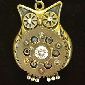 Custom made one of a kind Bronze Steam Punk Neckla