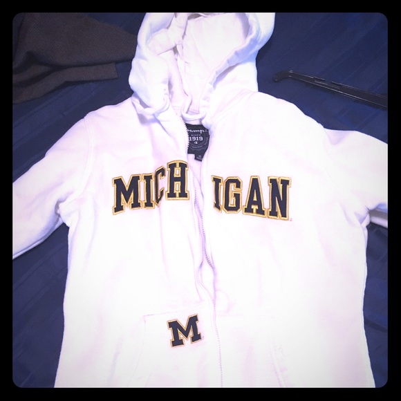 Michigan zip up hoodie