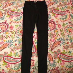 Juniors Black Jeans