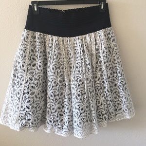 Anthropologie HD in Paris Lace Skirt (Size L)