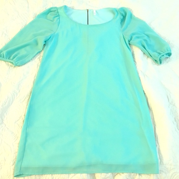 Teal Dress