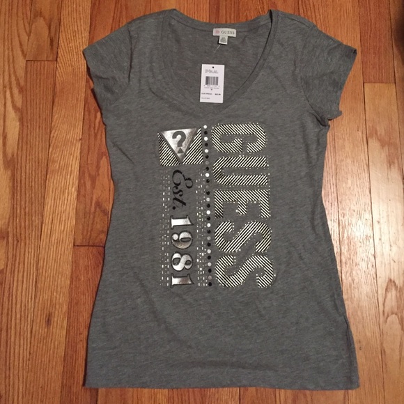 Guess Tops - Guess Sparkling Tee- Brand New!