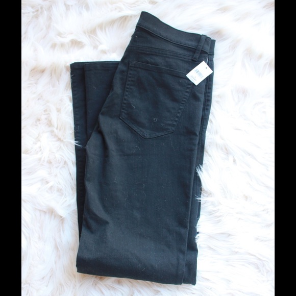 Gap Fit Flare Black Jeans