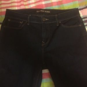 Express midrise skinny jeans