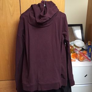 Brand new LuluLemon maroon sweatshirt