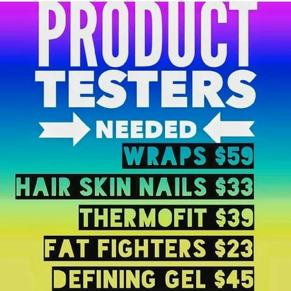 I need 1?2? product testers at my ?? price ?? - Picture 2 of 3
