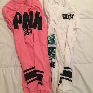 Bundle Victoria's Secret PINK open back tee shirt
