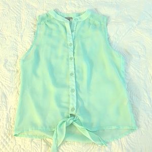 Charlotte Russe - Teal Top