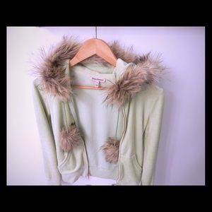 Juicy couture mint green jacket
