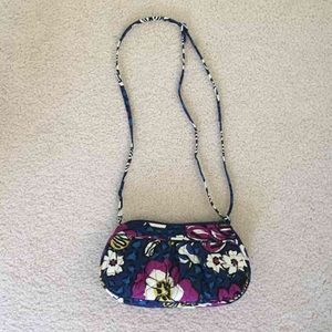 Vera Bradley Frannie- African Violet purse