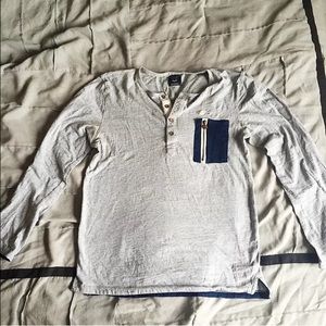 Zara Men Medium Grey Shirt