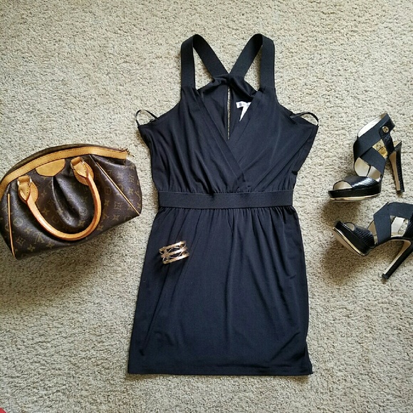 bcbgeneration black dress BCBGeneration: Violet Dress, Your Triple Classy Dress Bcbgeneration Black Chiffon