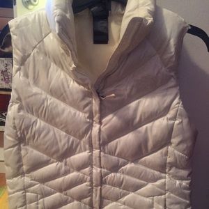 White north face in good condition,