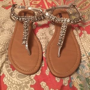 Jeweled sandals SODA