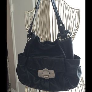 B MAKOWSKY Leather Shoulder Bag