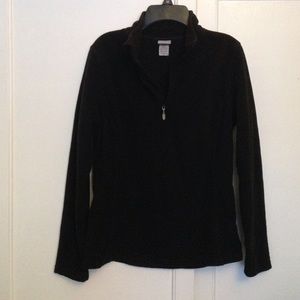 Champion Brand Black Fleece 1/4 zip Pullover
