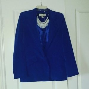 Royal Blue Oversized Blazer