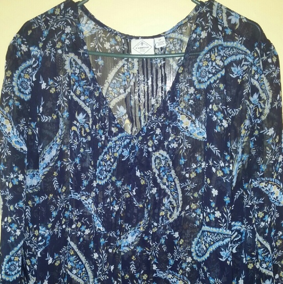 St John's Bay Sheer top