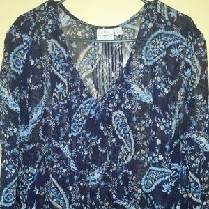 St John's Bay Sheer top