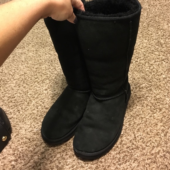 Tall Black Uggs