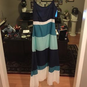 Striped dress NWOT