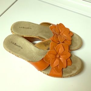 G.H. Bass&Co sandals 90% new