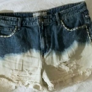 Free People Destroyed Cut-Offs