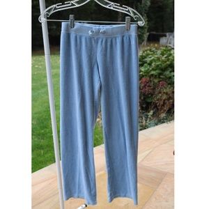 JUICY COTURE BABY BLUE VELOUR PANTS!!!!