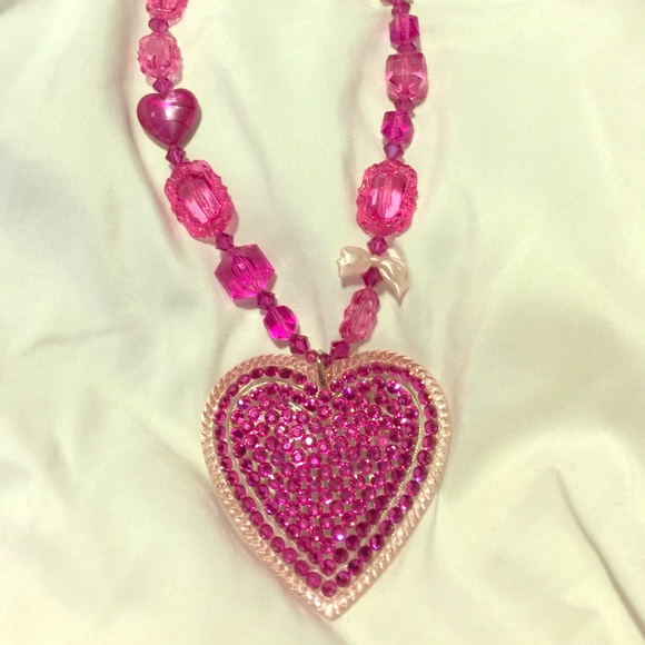 Hot Pink Tarina Tarantino Necklace