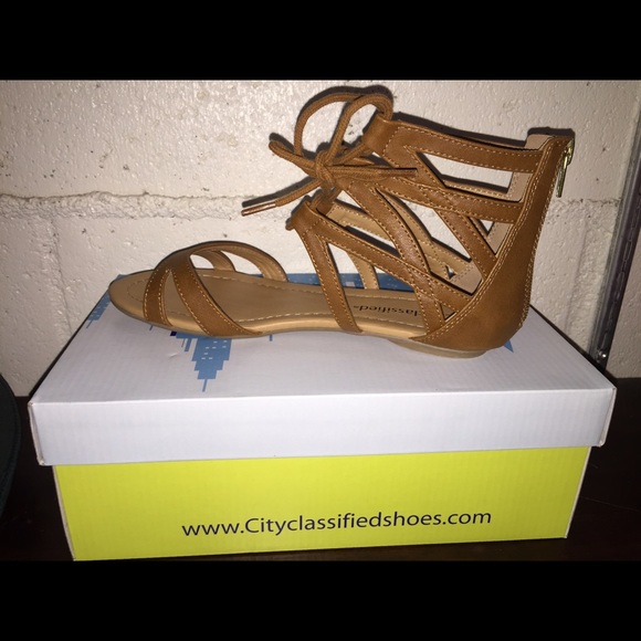 Tan Brand New Sandals - Picture 2 of 4