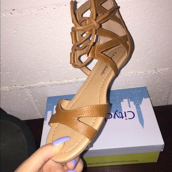 Tan Brand New Sandals - Picture 3 of 4