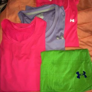 Under Armour workout shirts