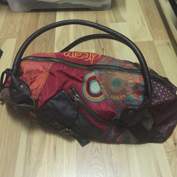 Desigual multi-color shoulder bag