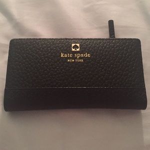 Kate spade black wallet