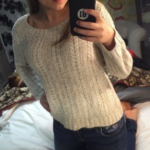 Knit sweater