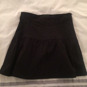 Super Cute GUESS Mini Skater Skirt Black Size 28